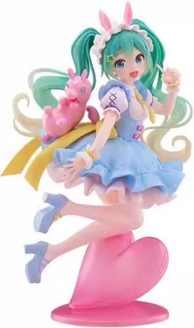 Hatsune Miku Anime Figur Märchen Miku Actionfigur mit Lollipop aus PVC in Multicolor - Bild 1