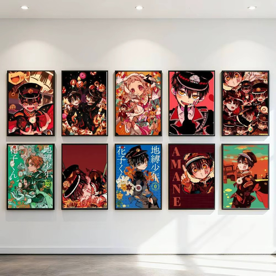 Kayou Anime-Poster Toilet-Bound Hanako-kun Kunstdruck in Mehrfarbig, Rechteckig - Bild 2