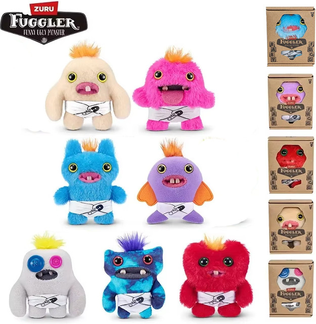 Fuggler Mr. Needles Plüsch-Baby-Serie, Stoffpuppe, 9cm - Bild 1