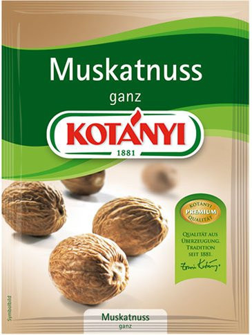Kotanyi Muskatnuss ganz 9 g - Bild 1