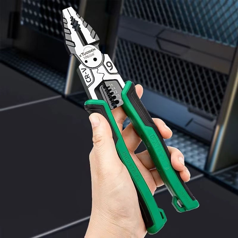 JUSTINLAU Multifunktionale Heavy Duty Diagonalzange aus Legierung für Elektriker und Universal-Hardware-Einsätze - Bild 3