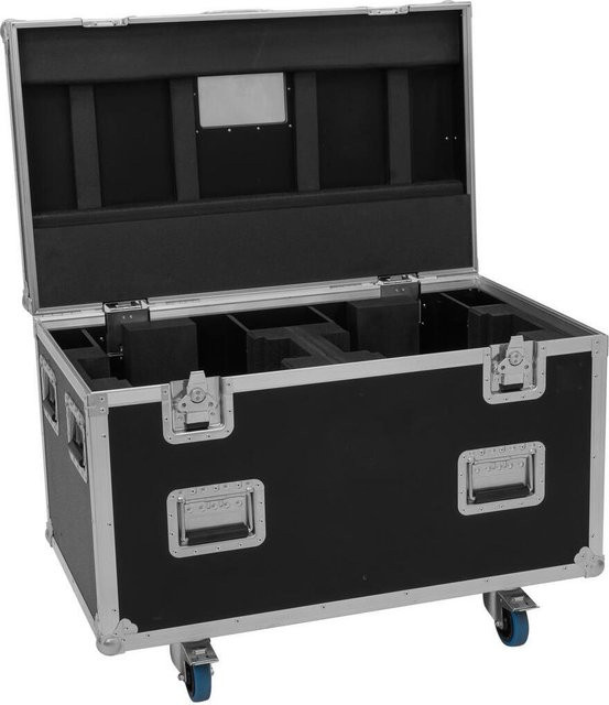 Roadinger Flightcase Highline 2x DMH-380 mit Rollen schwarz B/T/H: 100 x 60 x 73 cm - Bild 1
