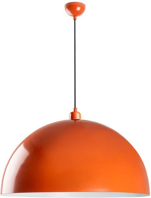 Opviq Pendelleuchte aus Metall in Orange mit E27 Fassung, höhenverstellbar, B/H/T: 60 x 135 x 60 cm - Bild 1