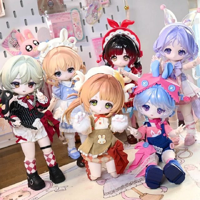 COME4FREE Rabbit Dream Series BJD Blind Box, 1/6 Maßstab, Actionfigur - Bild 1