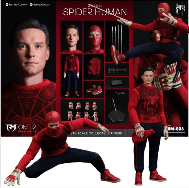 Remad Custom Humanoider Spinnen-Ringer, Actionfigur, 1/12 Maßstab, Fantasy - Bild 1
