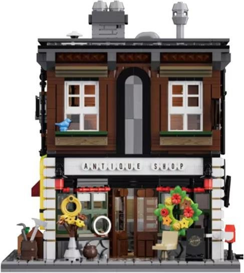 Linyi toy Mittelalterlich Gebäude Straßenansicht Blöcke 66055 - Bild 1