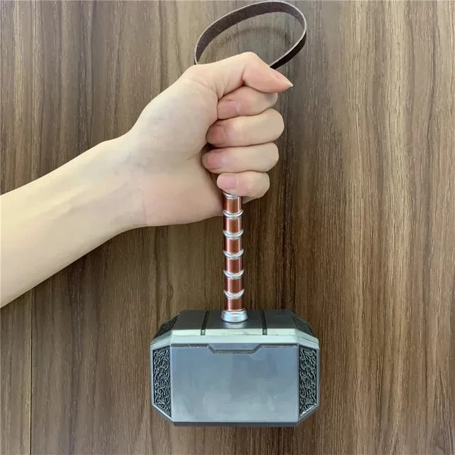 LeiNingYuan Marvel Thors Hammer Stormbreaker Donner Axt, Spielzeug, Gummi - Bild 1