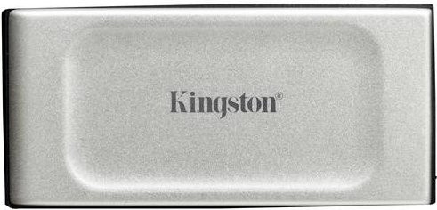 Kingston XS2000 Externe SSD 1 TB USB 3.2 Gen 2x2 Silber - Bild 1