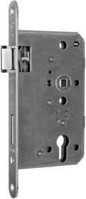 BMH Panik-Einsteckschloss 1013 PZW72/9, D65 in Silber - Bild 1