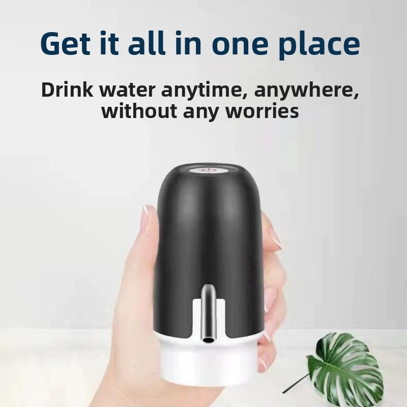 Automatische elektrische Wasserpumpe von World-class Emporium für Gallonenkanister, tragbarer USB-wiederaufladbarer Wasserspender in Schwarz - Bild 3