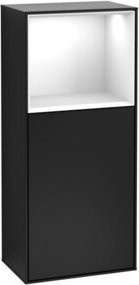 V&B Seitenschrank Finion in Weiß, B: 41,8 cm, H: 93,6 cm, lackiert - Bild 1