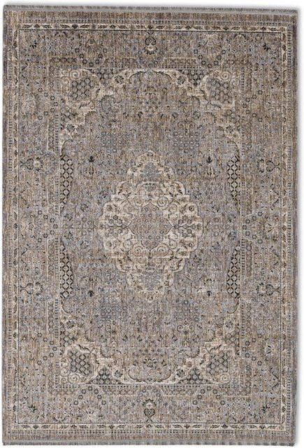 Moderner Teppich SAREZZO von Astra in Rechteckform, Farben: Braun, Beige, Grau, Material: Polyester - Bild 1