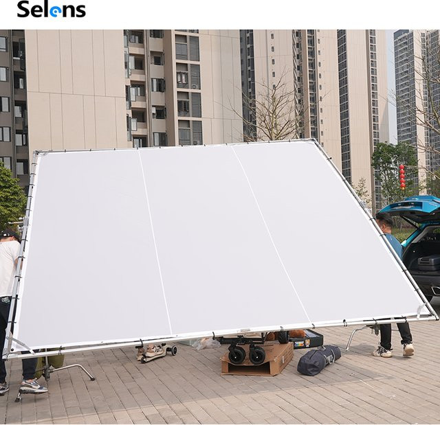 Selens Butterfly-Softlight-Schirm mit Diffusor, 3,6 m faltbarer Rahmen für kommerzielle Fotografie und Filmproduktion, Farbe: Green - Bild 1
