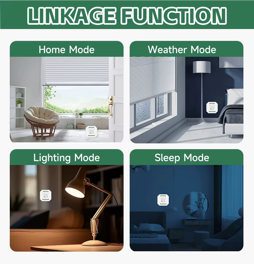 Tuya ZigBee Smart Switch Modul 1-4CH in Weiß mit Sprachsteuerung für Alexa und Google Assistant (16A, AC100-240V) - Bild 4