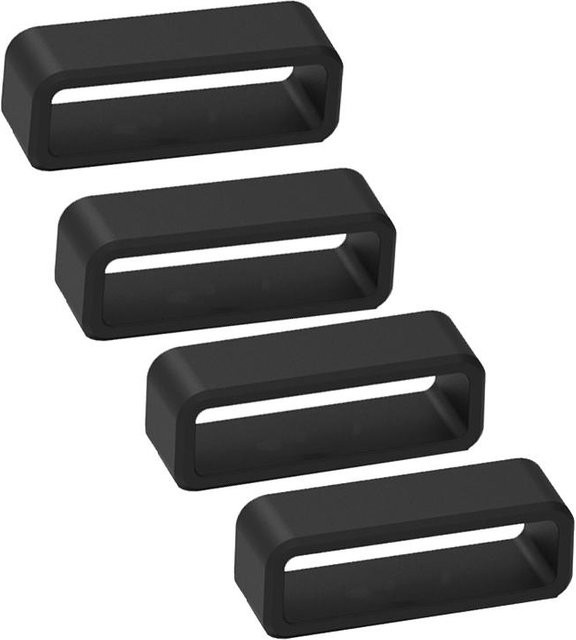 Uhrenarmband Silikon, Schwarz, 28 mm, Herren - Bild 1