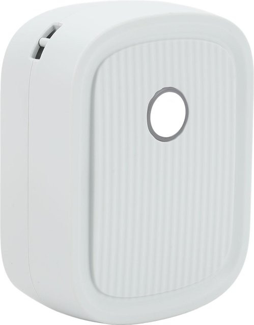 Shoemst Mini Etikettendruckmaschine Handheld Thermischer Aufkleber Etikettendrucker in Weiß - Bild 1