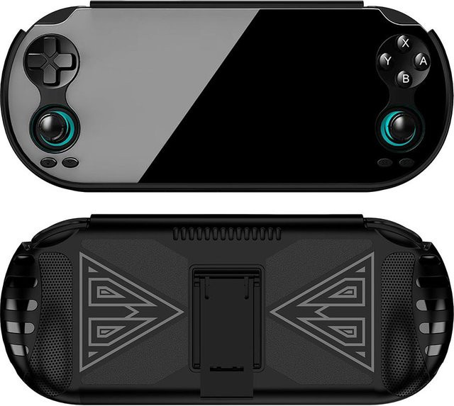 Anbernic TPU-Schutzhülle für RG VITA/PRO in Schwarz, stoßfeste und kratzfeste Spielkonsolenschale mit ergonomischem Design - Bild 1