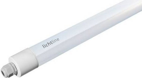 Lichtline LED-Feuchtraumleuchte IP65 in Weiß, bruchsichere Wandleuchte für Garten und Außenbereich - Bild 1