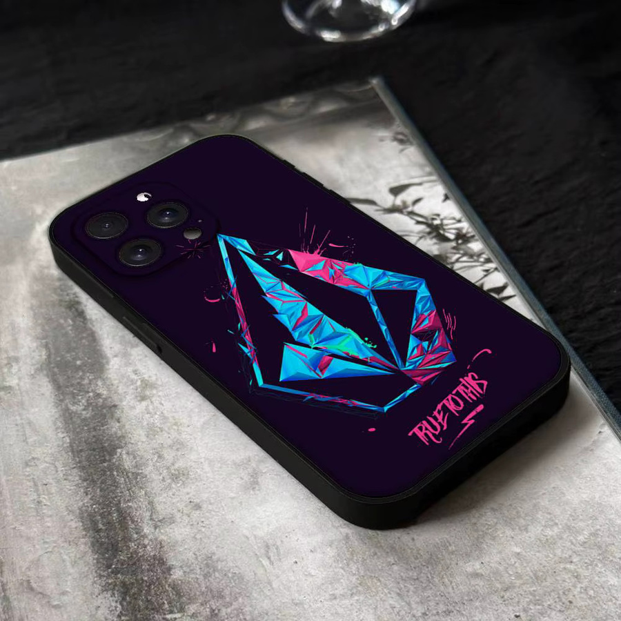 Volcom Logo Handyhülle aus weichem Silikon für iPhone Modelle in Matt-Optik - Bild 5