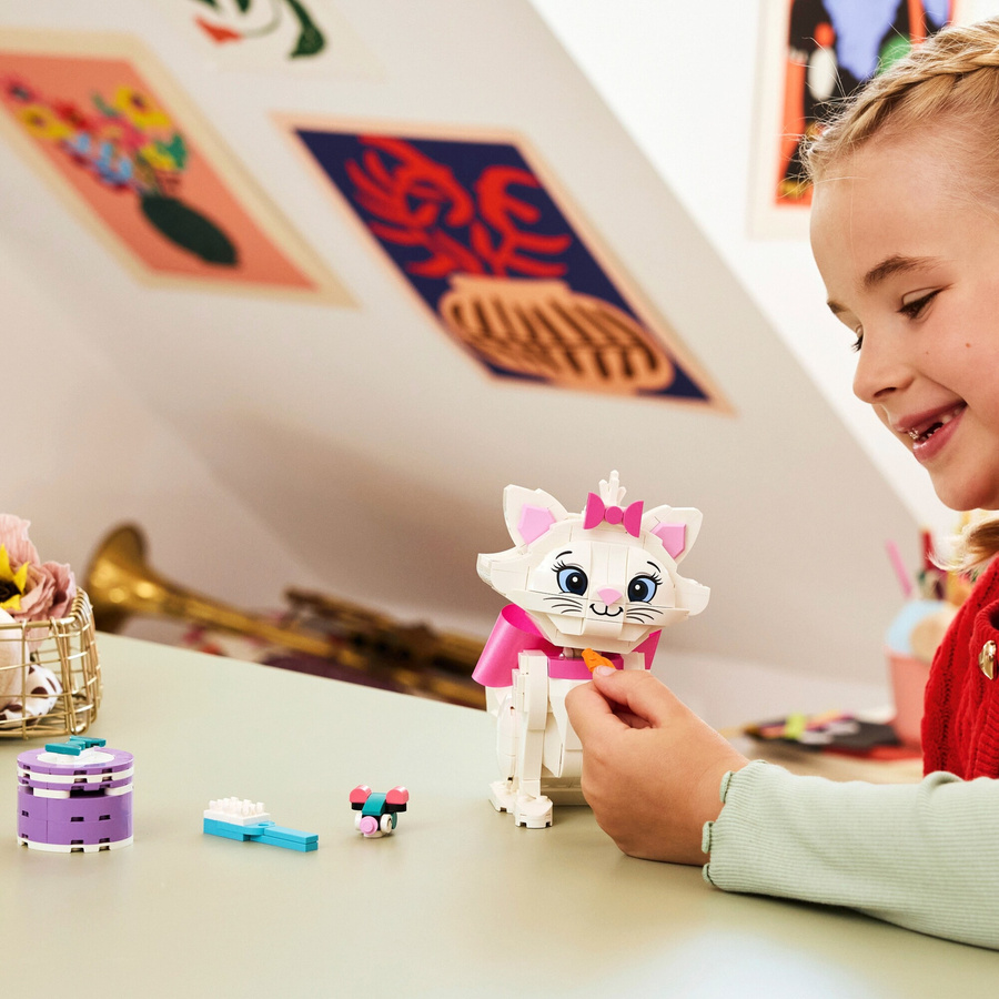 LEGO Disney Aristocats Bezaubernde Marie Konstruktionsspielzeug ab 7 Jahren - Bild 3
