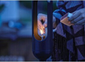 Gardena ClickUp! Gartenfackel aus Edelstahl in Silber - Bild 2