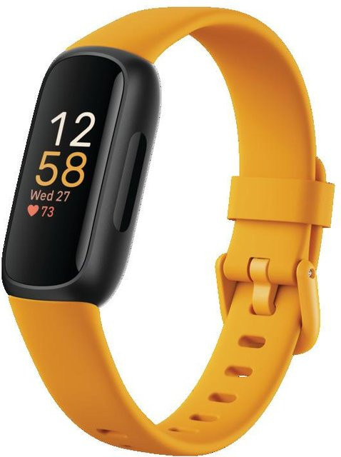 Fitbit Inspire 3 Activity Tracker Morning Glow/Black mit Schlafüberwachung, Blutsauerstoffmessung und Herzfrequenzmessung - Bild 1