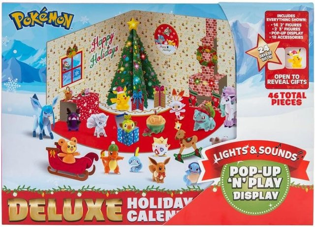 Jazwares Pokémon Holiday de Luxe Adventskalender - Bild 1