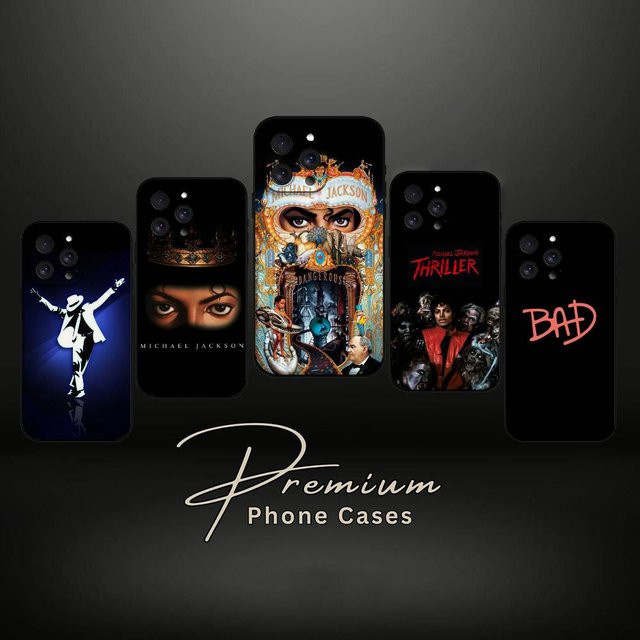 Handyhülle Michael Jackson Design für iPhone 17 16 15 14 13 12 11 Pro Max Plus Mini aus weichem TPU in Multicolor - Bild 1