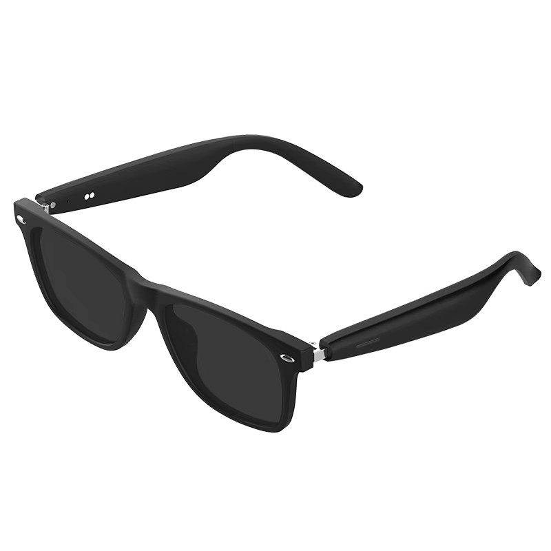 Koipsse Smart Glasses KI-Übersetzungsbrille in Weiß mit Mikrofon, Doppellautsprechern, Musiksteuerung, drahtloser Anruffunktion und Kamerasteuerung - Bild 2