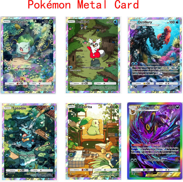 Bandai Pokémon Sammelkartenspiel, Metall, Einzelfigur - Bild 1