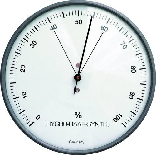 TFA Dostmann Hygrometer Grau-Weiß 44-2003 - Bild 1