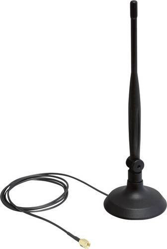 Delock 88413 WLAN Stab-Antenne 4 dB 2.4 GHz Schwarz - Bild 1