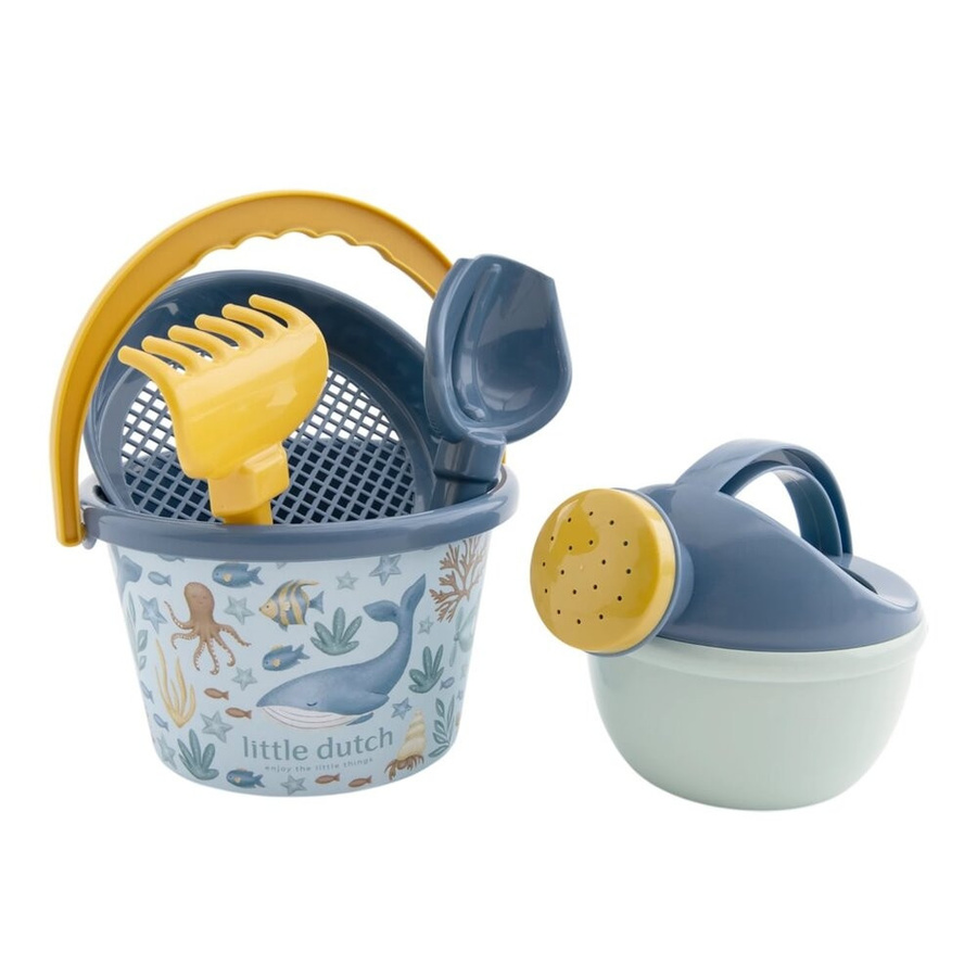 Little Dutch Ocean World Strandspielzeug, 3-teiliges Set, ab 1,5 Jahre - Bild 1