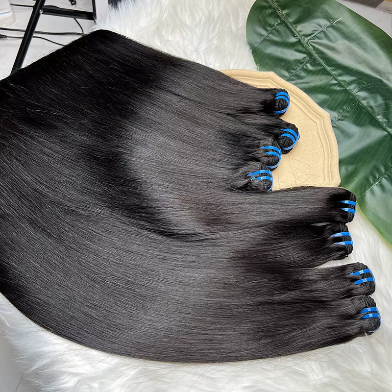 DEENTOSHAIR Echthaar-Extensions, Vietnamesisches Rohes Jungfrauenhaar, Unisex - Bild 4