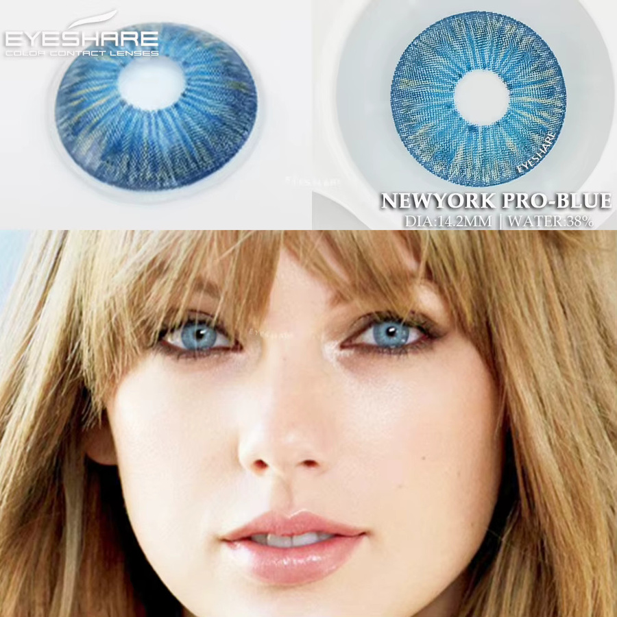 EYESHARE Bali-Gray farbige Jahreslinsen, 2 Linsen - Bild 2