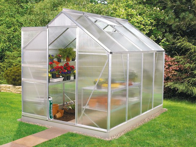 VITAVIA Gewächshaus-Set Alina mit 5,0 m² Anbaufläche - Bild 1