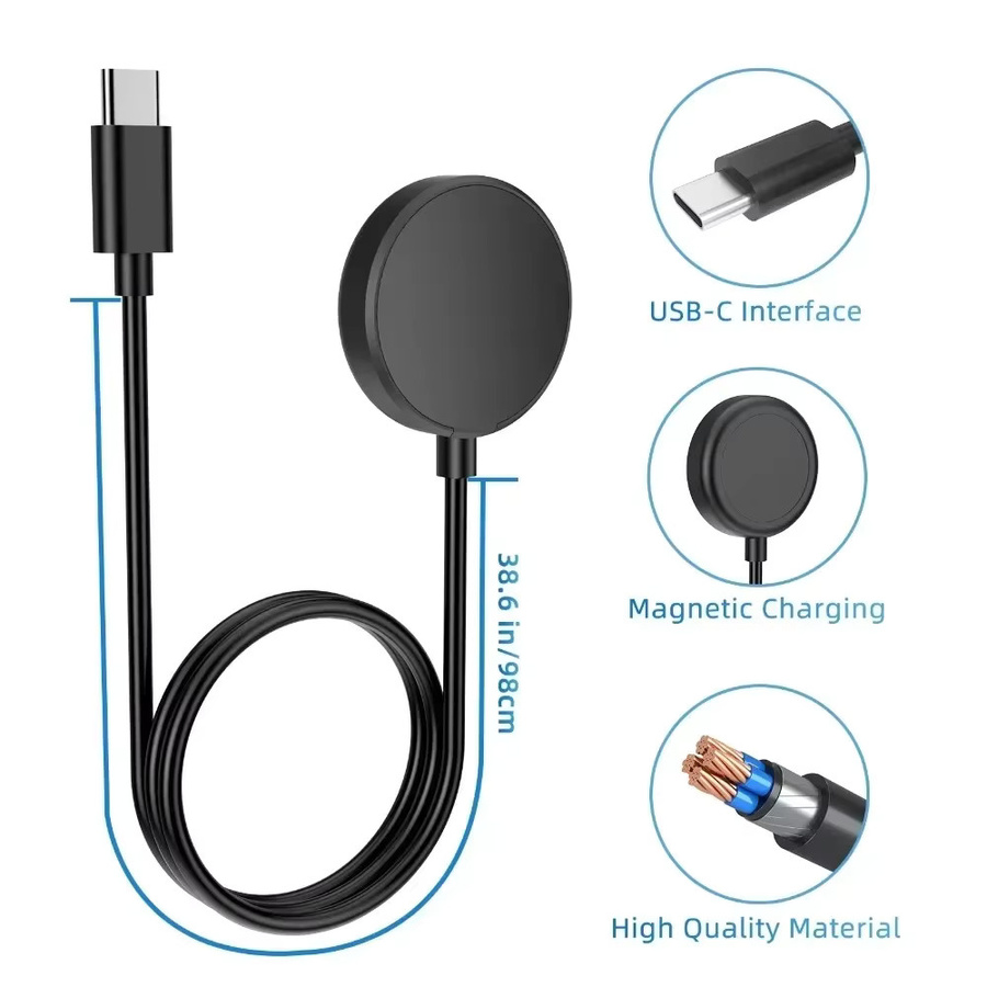 Samsung Ladegerät USB-C, Schwarz, Smart Watch Zubehör - Bild 2