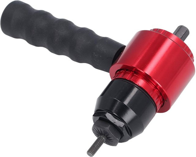Koogeelife Blindnietmutter Bohradapter mit Rutschkupplung aus Metall in Rot für manuelle und elektrische Blindnietmutterpistolen - Bild 1