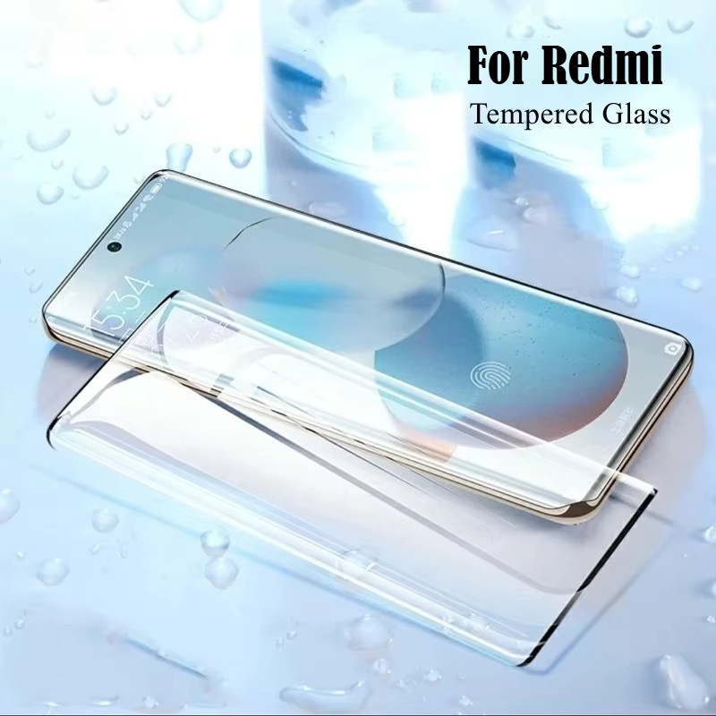 Xiaomi Redmi Note 15 14 13 Pro Plus 5G 3D Vollabdeckung Ultra HD Schutzfolie aus gehärtetem Glas, transparent - Bild 2