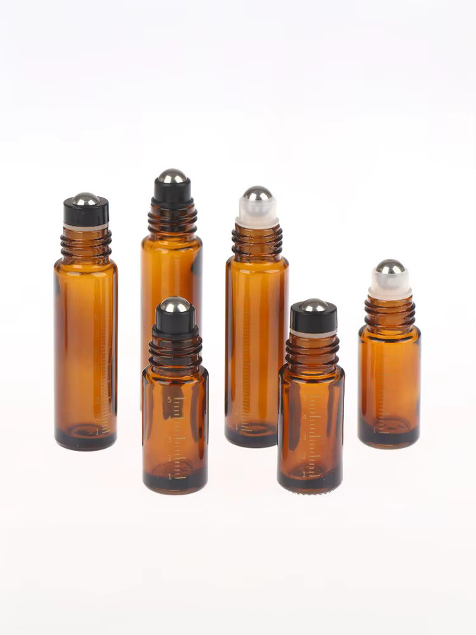 South Moon Roll-On-Flaschen, Bernstein, Glas, Unisex, 5ml/10ml - Bild 4
