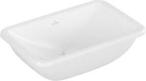Villeroy & Boch Unterbauwaschbecken Loop & Friends aus Keramik, Weiß, B: 45 cm, T: 28 cm - Bild 1