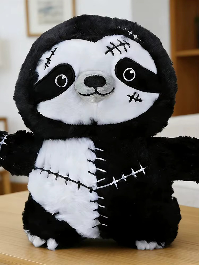 Molutian Heißer Dark Sloth, Plüschtier, 23cm, Schwarz - Bild 5