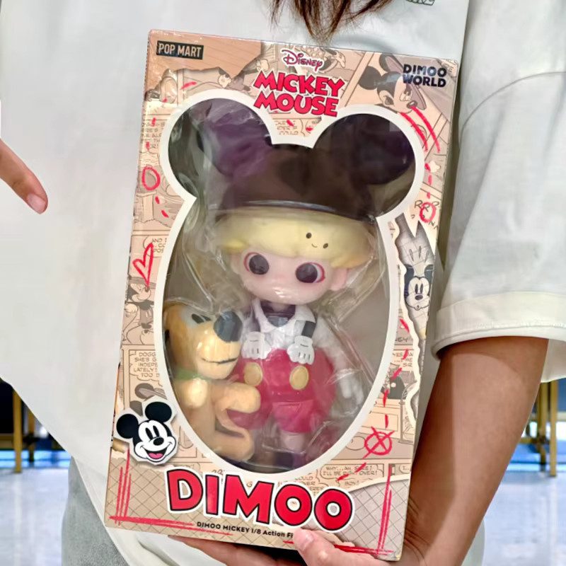 Pop Mart Dimoo 1/8 Actionfigur, Blind Box, Disney, mit beweglichen Gelenken - Bild 2