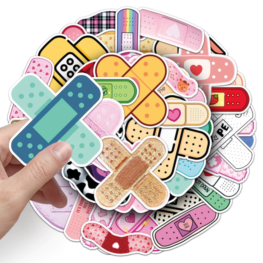 Bunte Cartoon Aufkleber Set wasserfeste Dekoration für Laptop Telefon und Gepäck in Multicolor - Bild 3