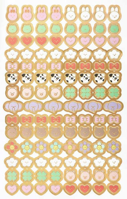 Rico Design Paper Poetry Foliensticker Chingu - Bild 1