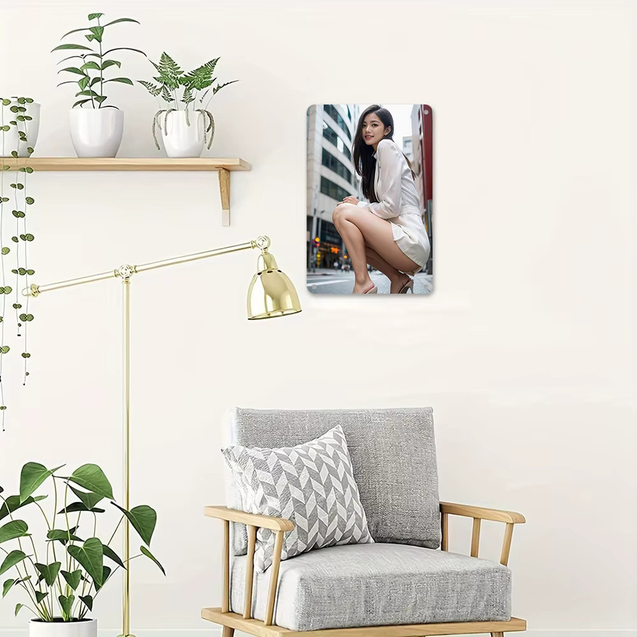 HELLOYOUNG Vintage Metallblechschild als Retro-Wanddekoration, Mehrfarbig, Breite: 20,3 cm, Höhe: 30,5 cm - Bild 5