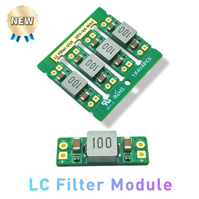 XDINO LC-Filter SE-LC0450 Netzteil-Rauschfilter für FPV-Bildübertragung, Kamera und RC-Modelle, Farbe: Grün - Bild 1