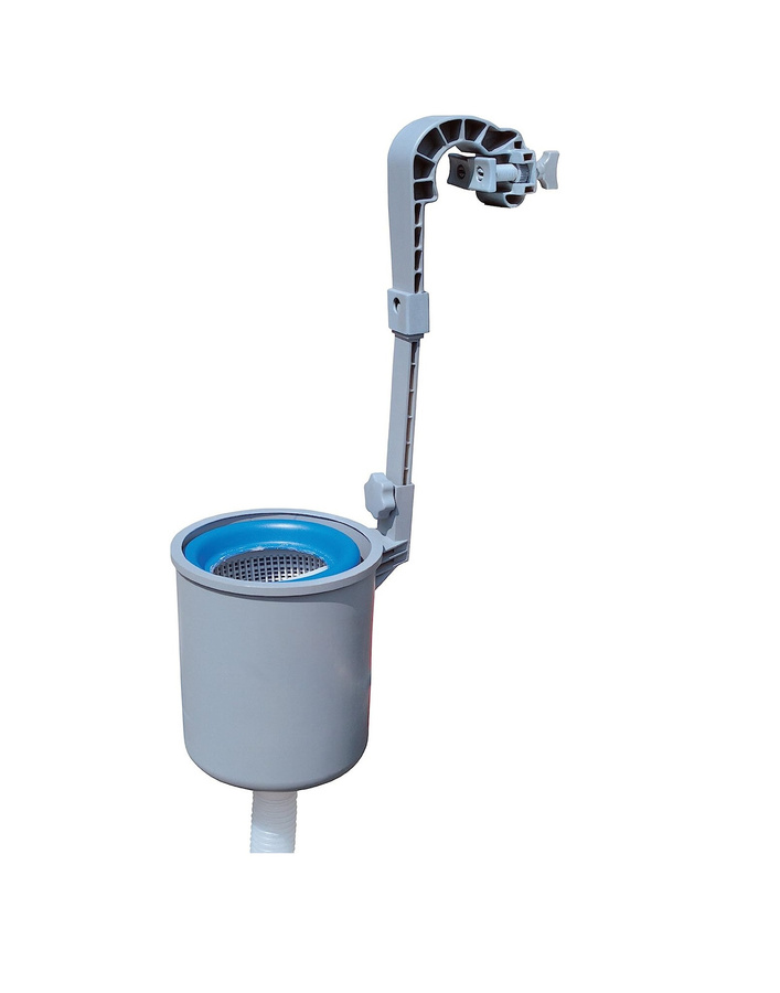 Bestway 58233 Oberflächen-Skimmer für Quick-up Fast-Set Frame-Pools in Grau - Bild 1