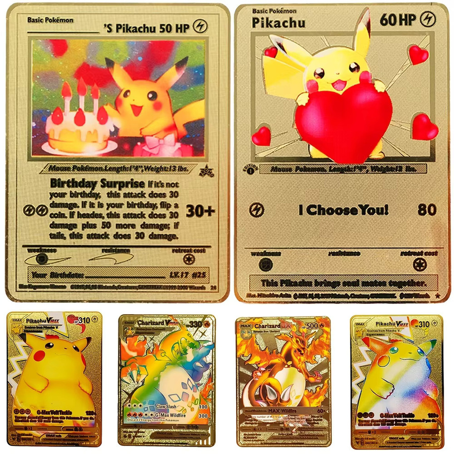 TAKARA TOMY Pokémon Metall-Sammelkarten, Englische Anime-Figuren - Bild 2