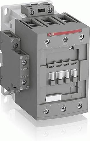 ABB AF96-30-11-12 Schütz mit 4 Schließern und 1 Öffner, 45kW, Grau - Bild 1